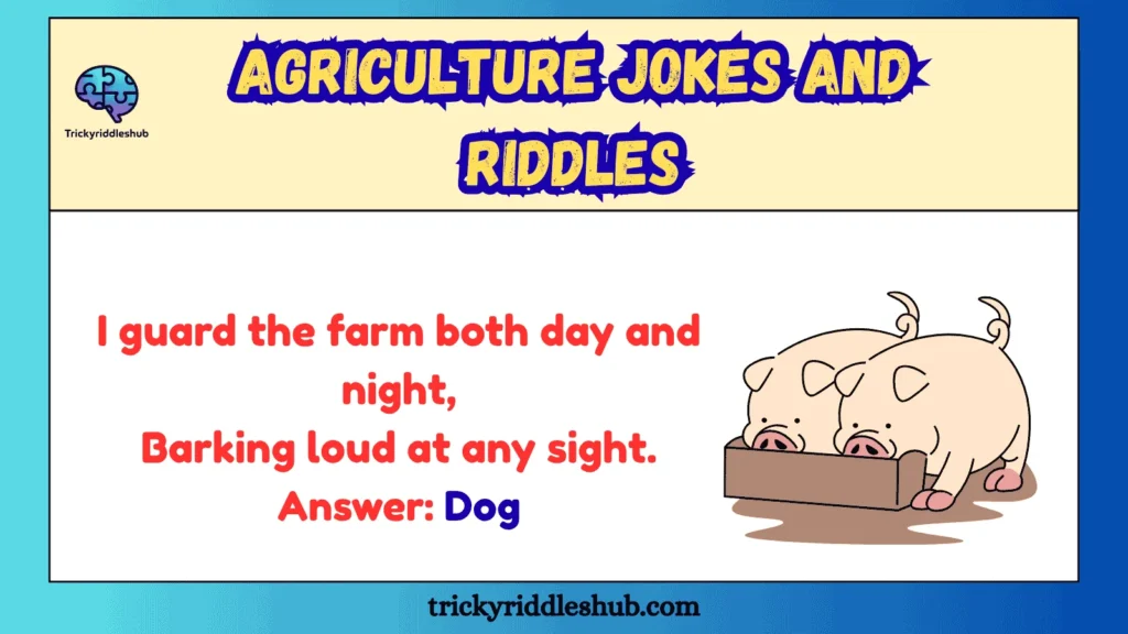 Agriculture Jokes and Riddles