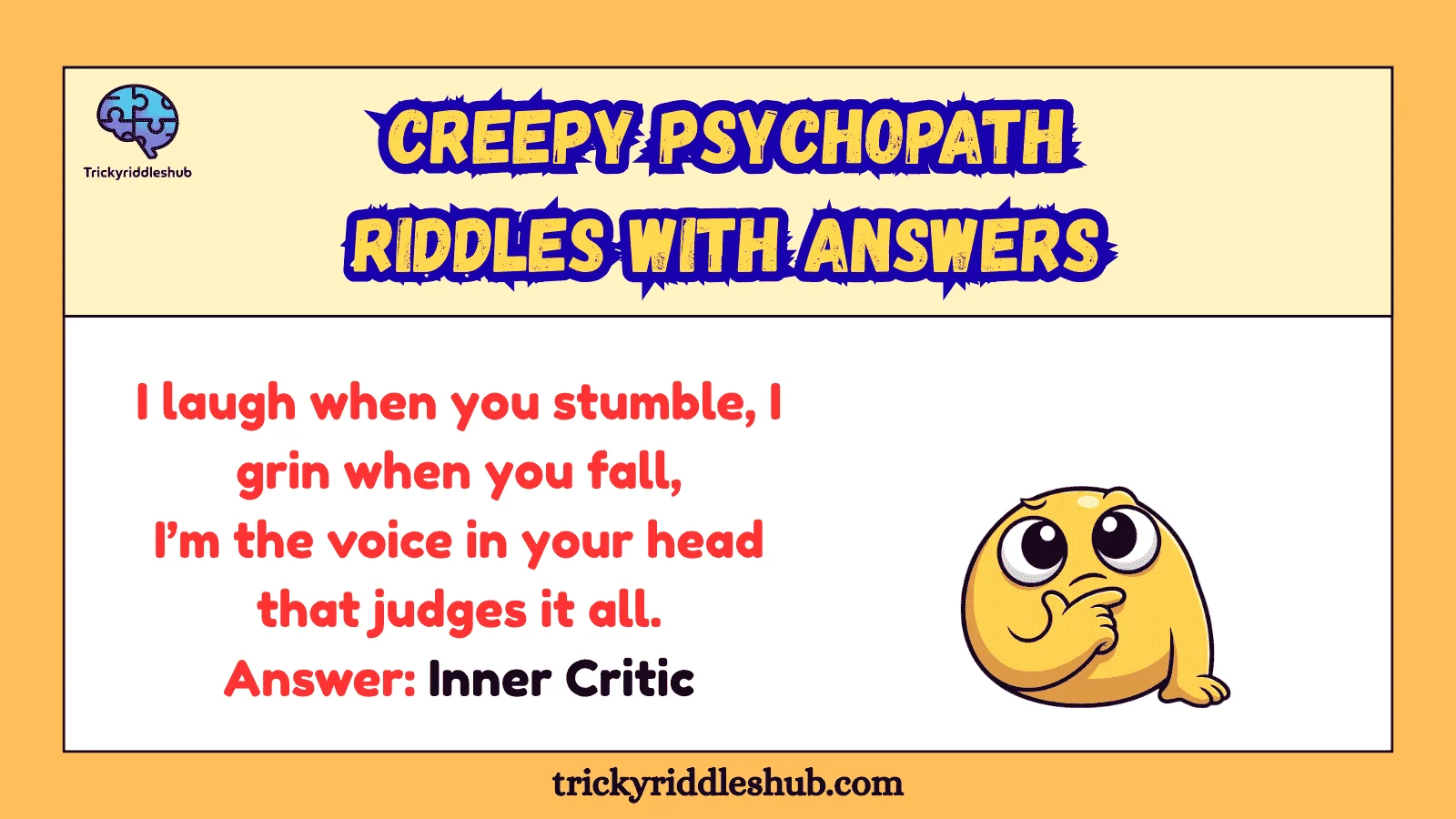 Psychopathic Riddles 285+ Creepy Psychopath Riddles with Answers Shockingly Clever! 2026