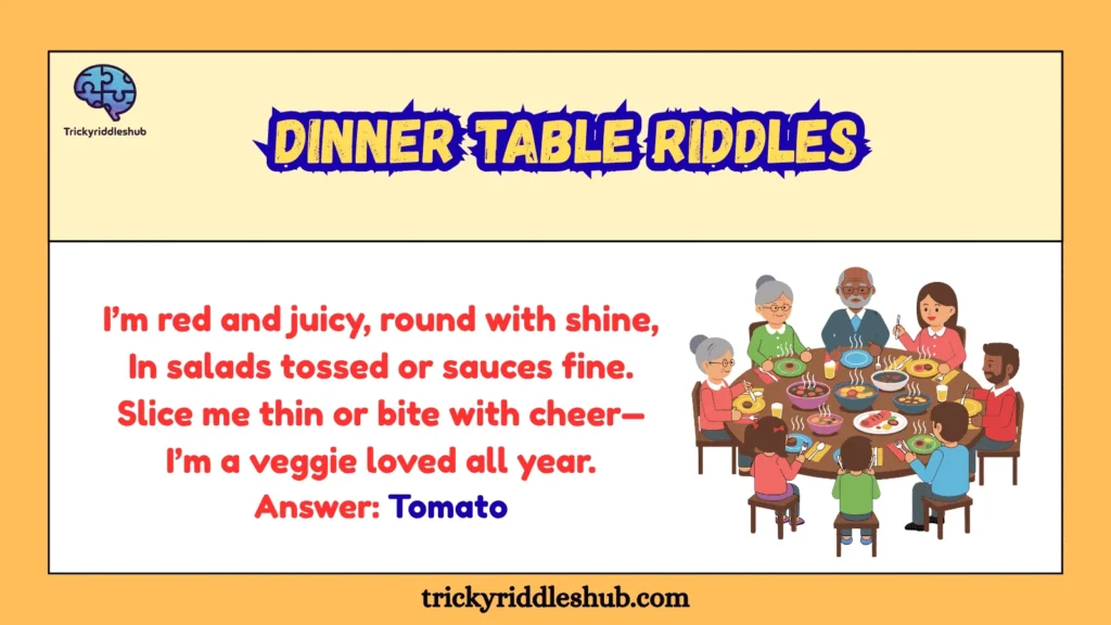 Dinner Table Riddles
