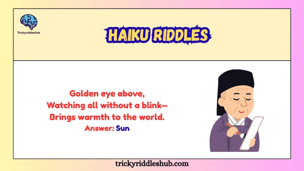 Haiku Riddles