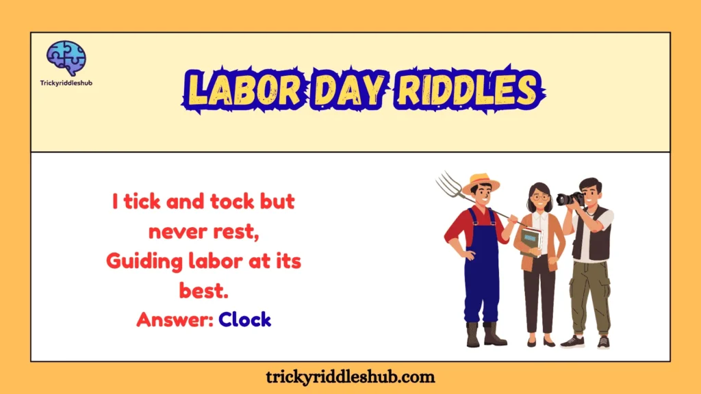 Labor Day Riddles