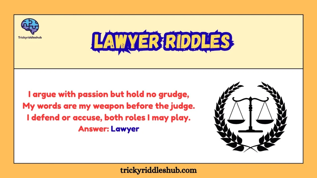 Lawyer Riddles