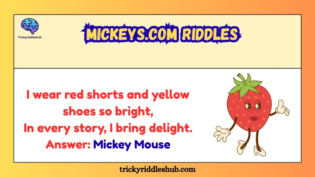 mickeys.com riddles