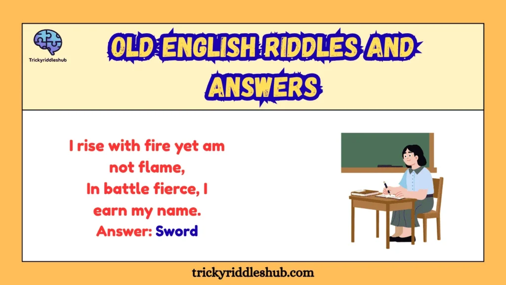 Old English Riddles and Answers