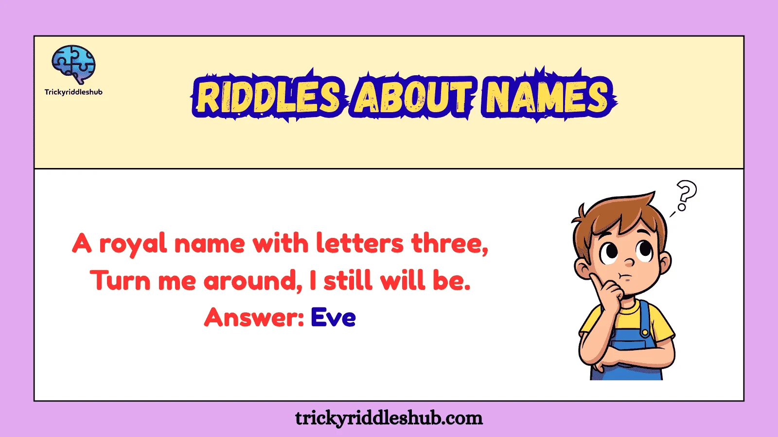 Name Some Riddles 298+ Riddles About Names Clever Puzzles Only Geniuses Solve 2026