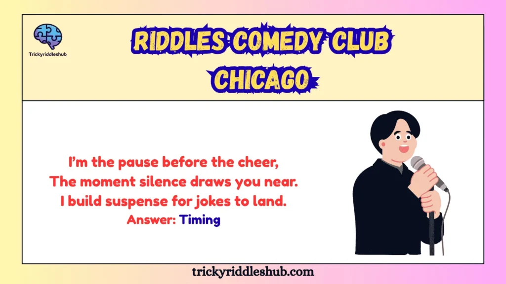 Riddles Comedy Club Chicago
