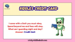 Riddles Credit Card
