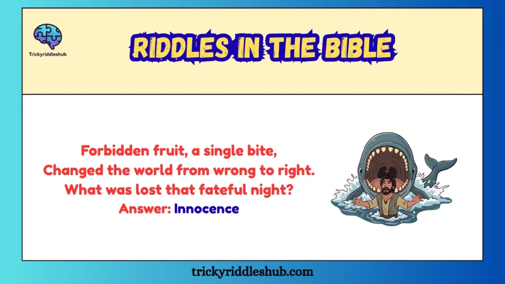Riddles in the Bible