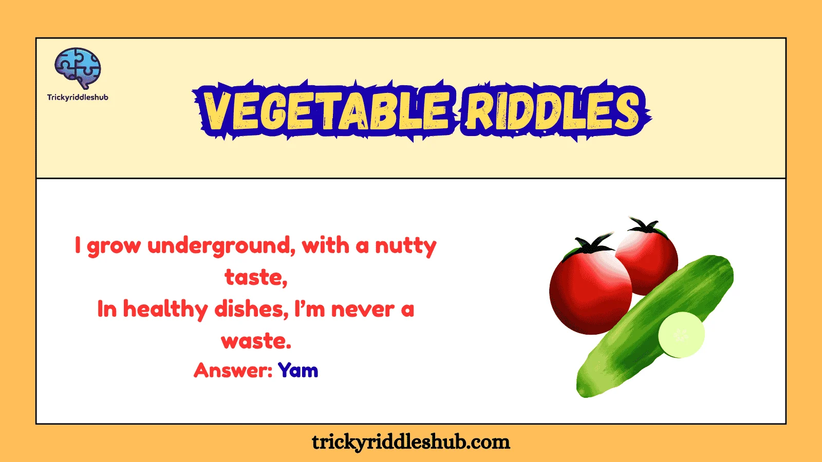 278+ Vegetable Riddles Clever Brain Games to Test Your IQ 2026