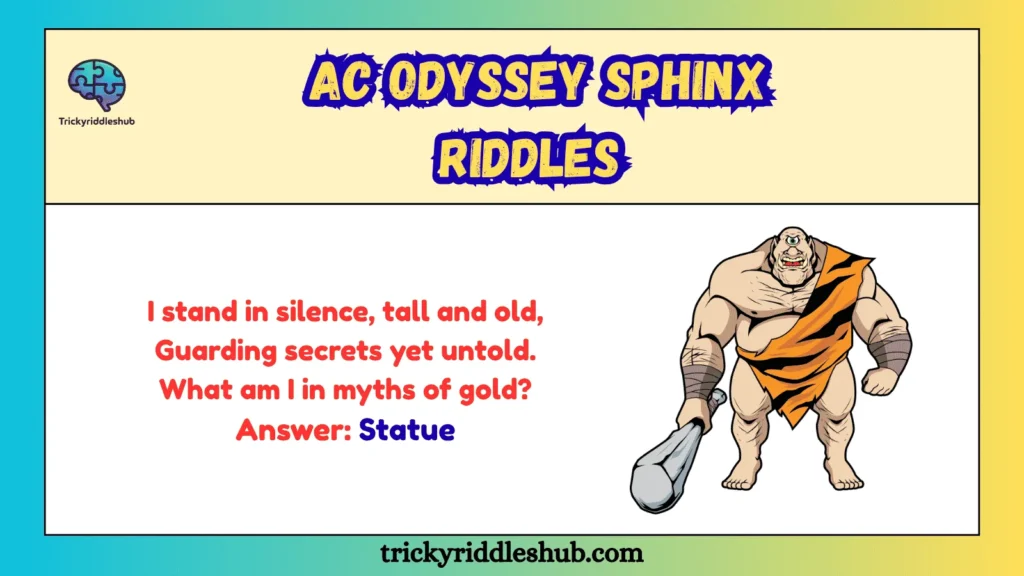 AC Odyssey Sphinx Riddles