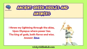 Ancient Greek Riddles and Answers