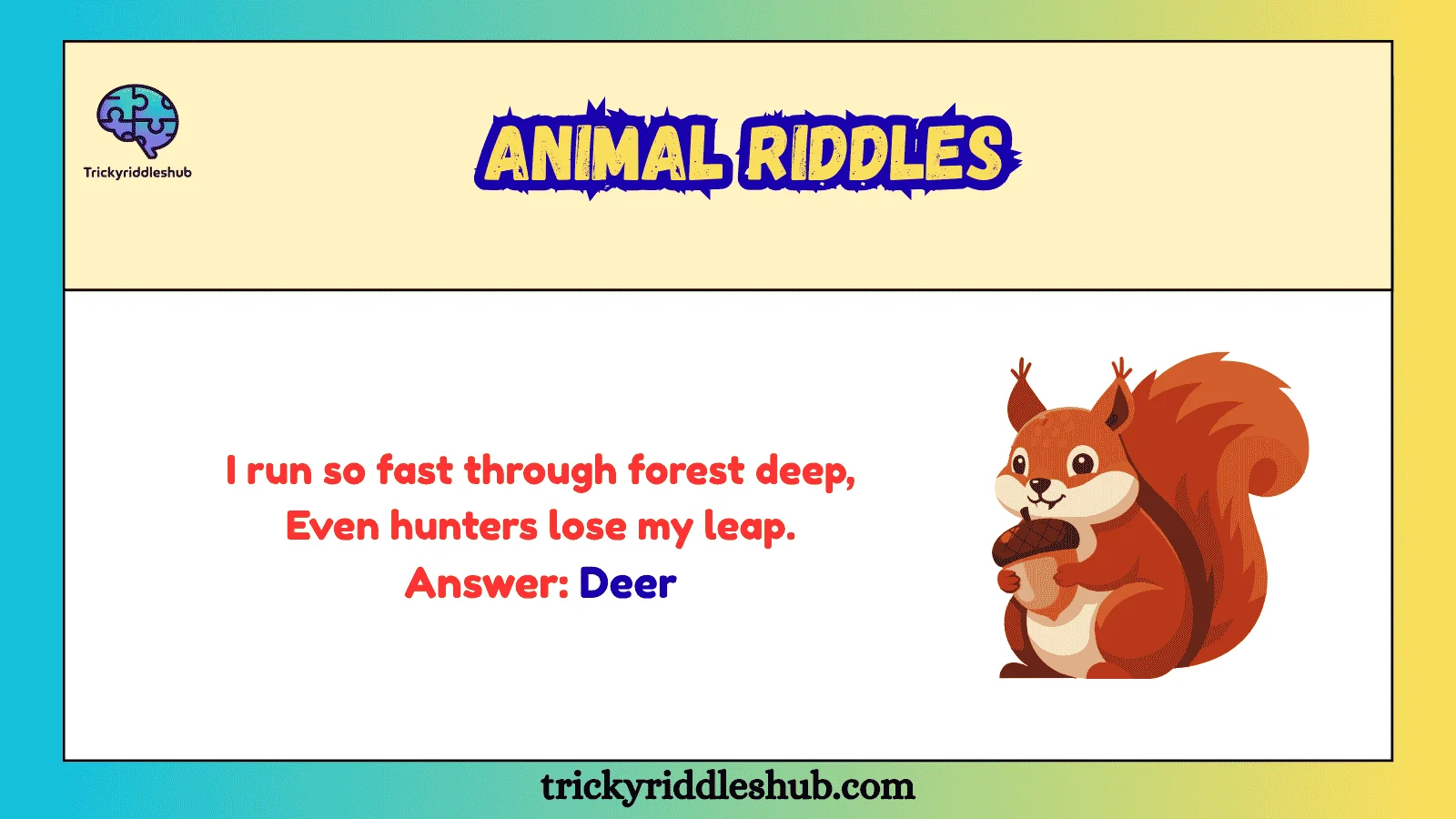 Animal Head Riddles 287+ Animal Riddles Tricky Riddles to Boost Your IQ Fast! 2026