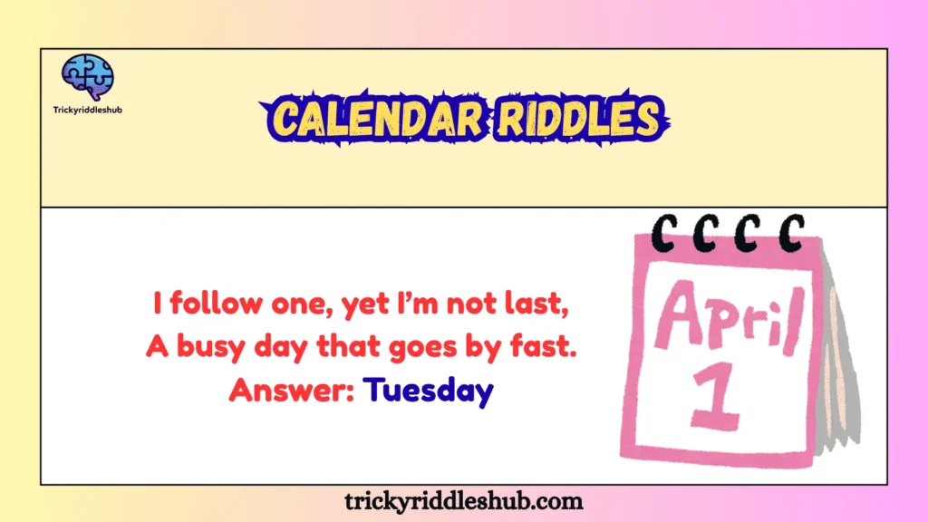 Calendar Riddles