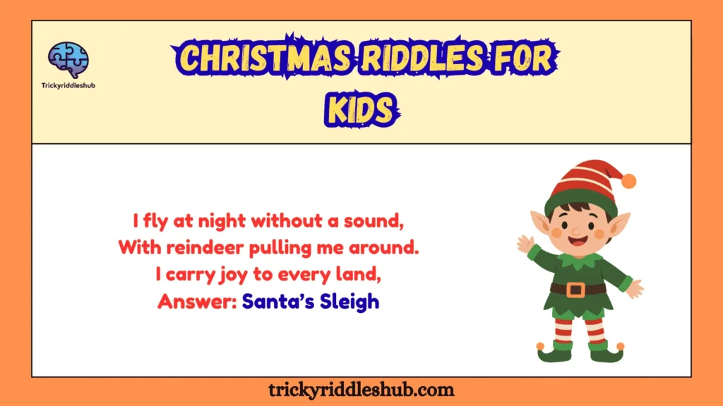 Christmas riddles for kids