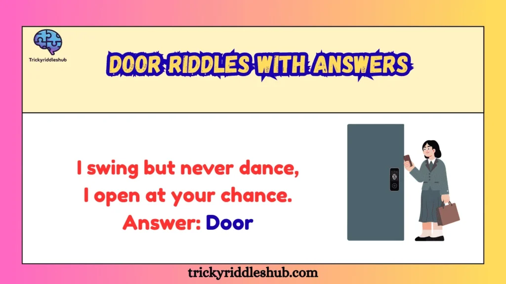 Door Riddles with Answers