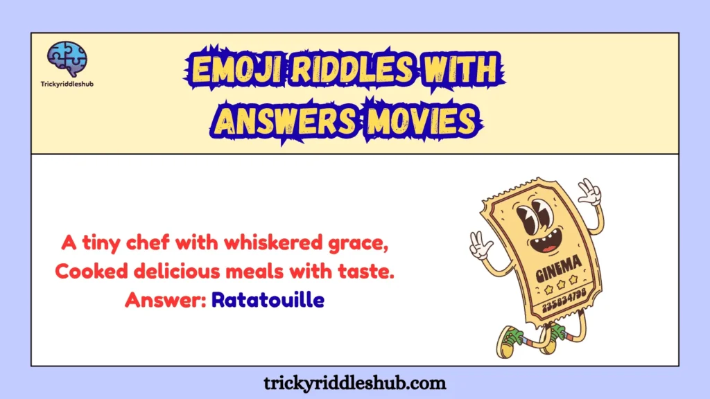 Emoji Riddles with Answers Movies