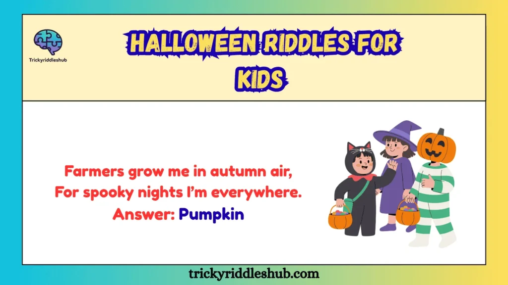 Halloween Riddles for Kids