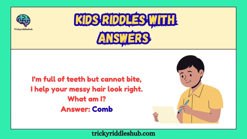 Kids Riddles with Answers