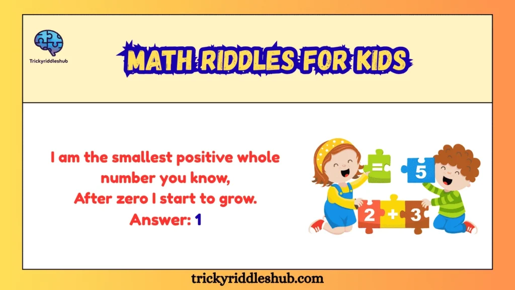 Math Riddles for Kids