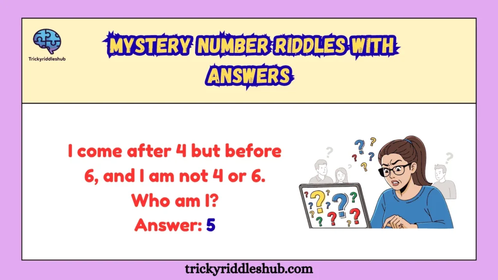 Mystery Number Riddles with Answers