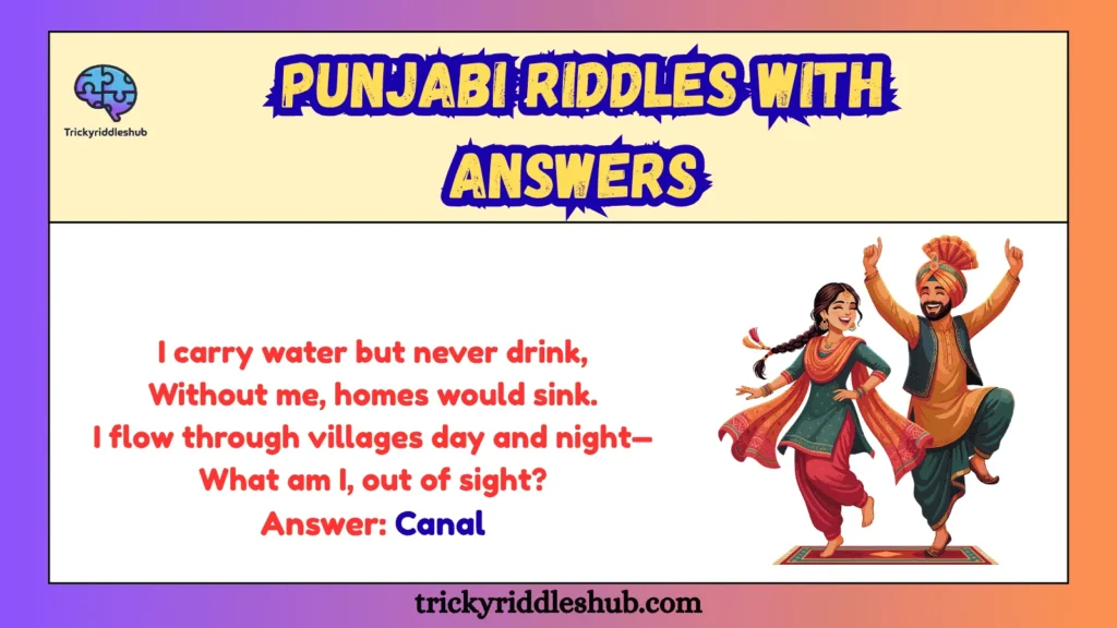 Punjabi Riddles with Answers