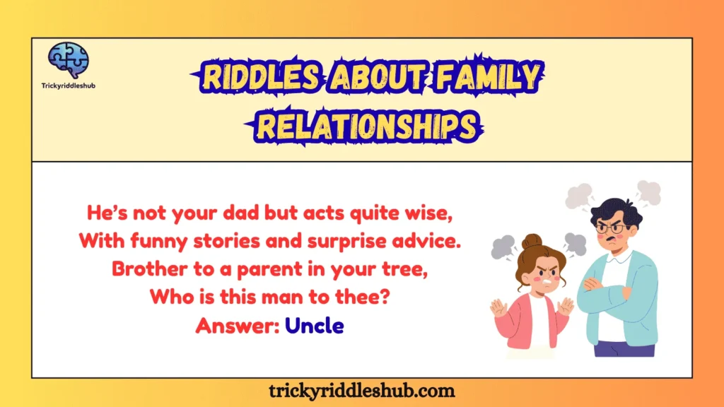 Riddles About Family Relationships