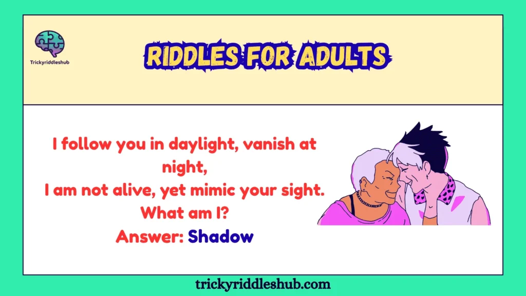 riddles for adults