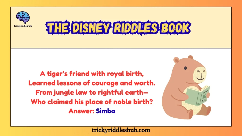 The Disney Riddles Book