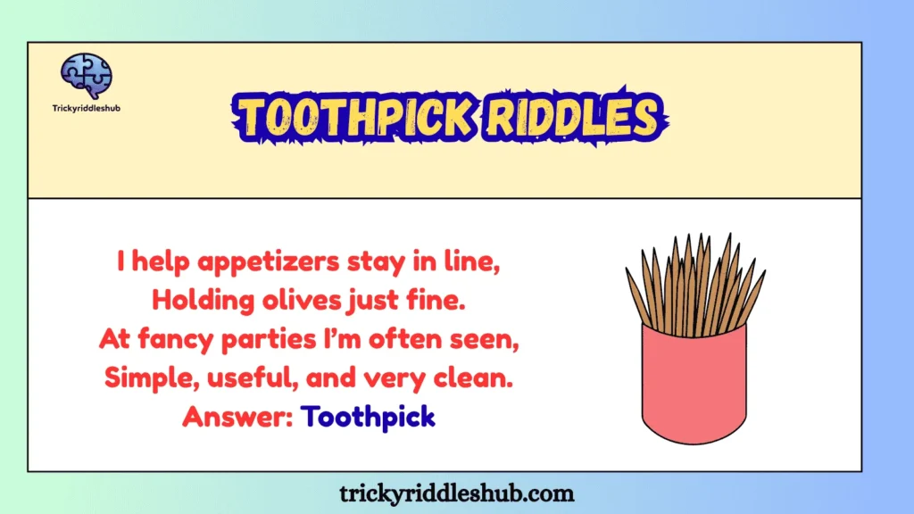 Toothpick Riddles