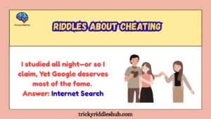 riddles about cheating