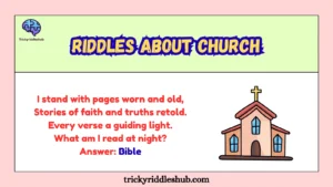 Riddles about church
