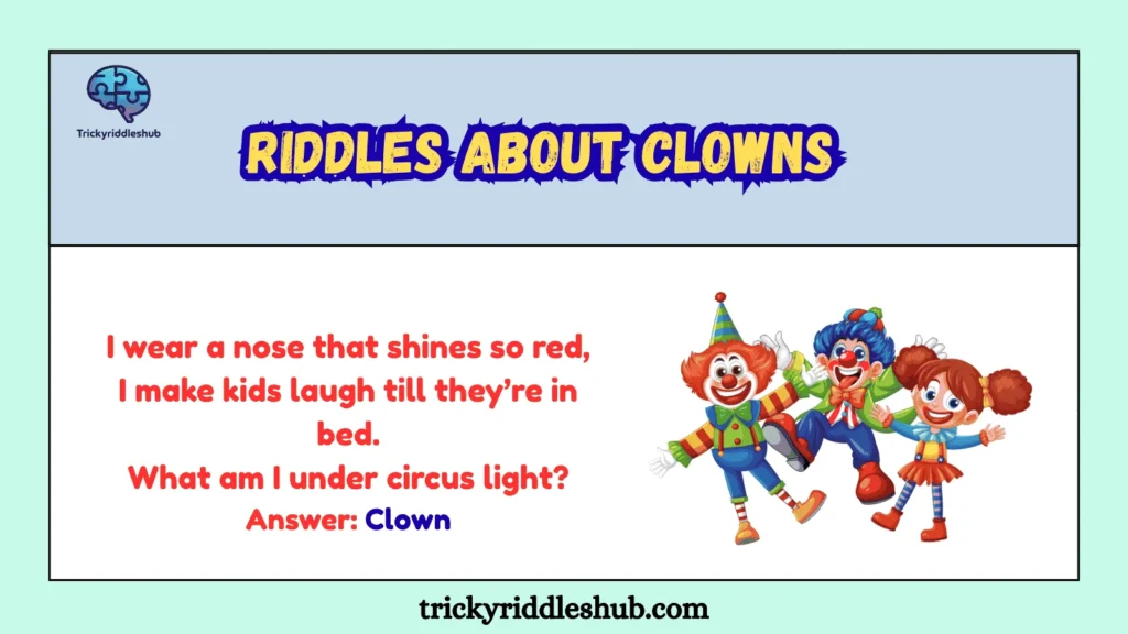riddles about clowns