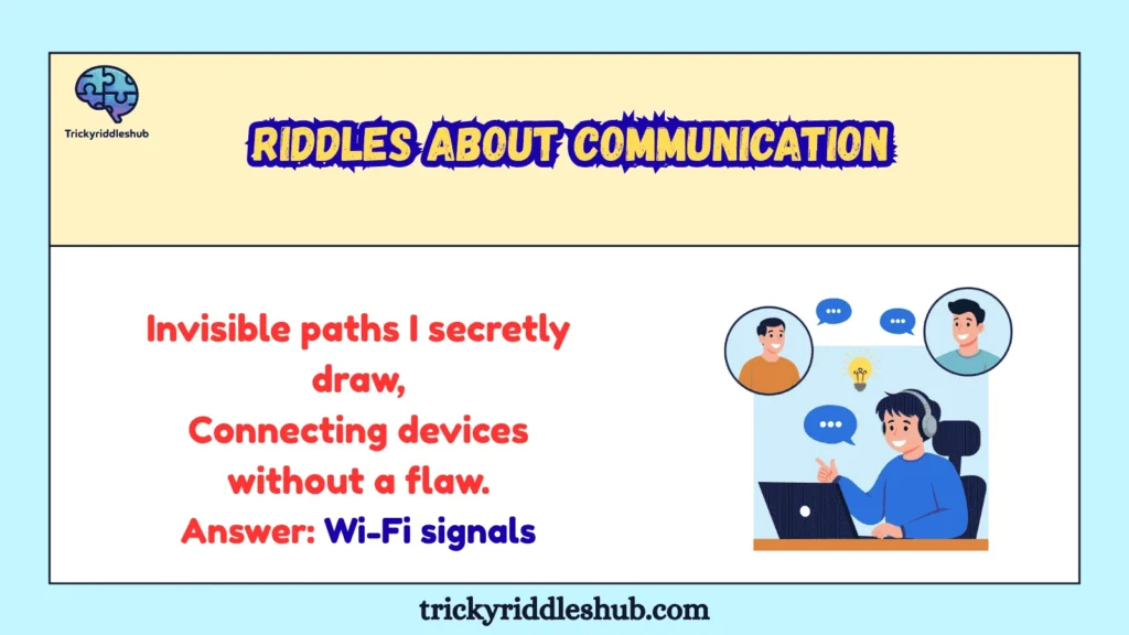 Riddles About Communication