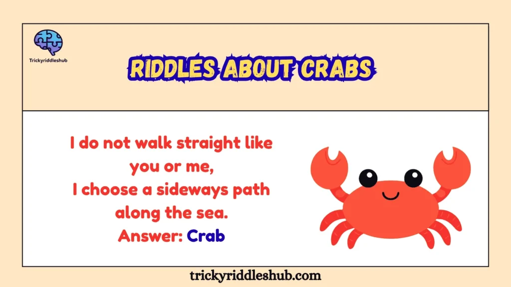 Riddles About Crabs
