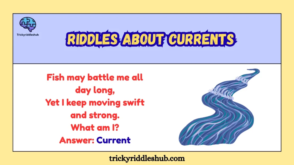 Riddles About Currents