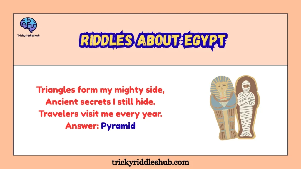 riddles about egypt