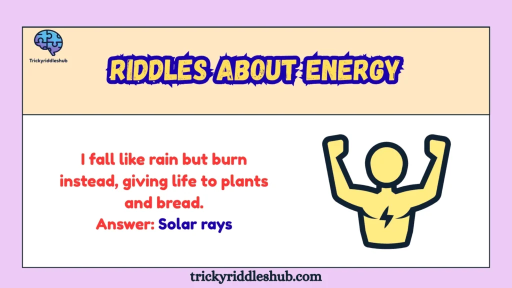 Riddles About Energy