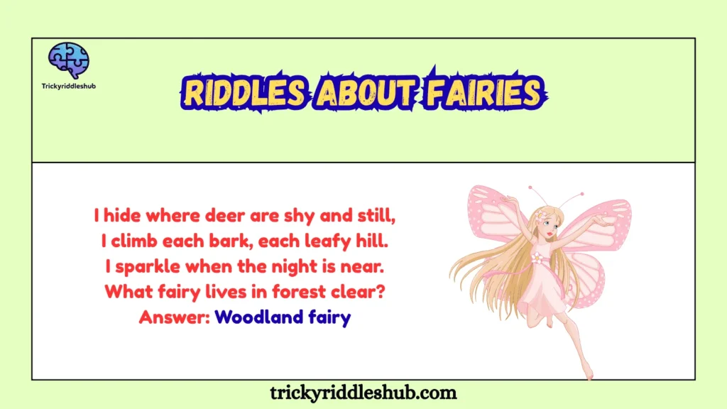 riddles about fairies