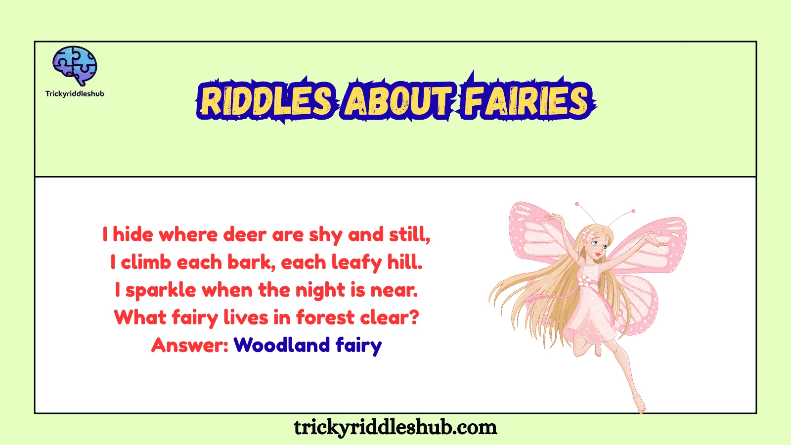 Confusing Fairy Riddles 295+ Riddles About Fairies That Will Cast a Spell on Your Mind 2026
