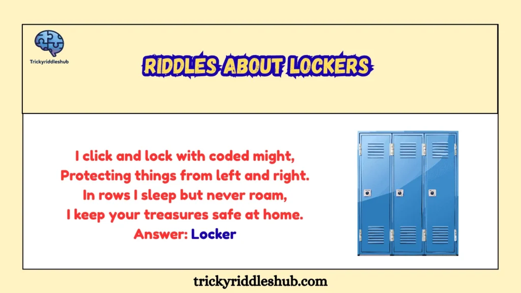 Riddles About Lockers