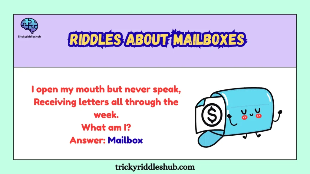 Riddles About Mailboxes