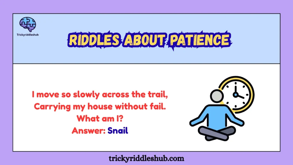 Riddles About Patience