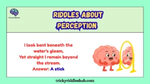 Riddles About Perception