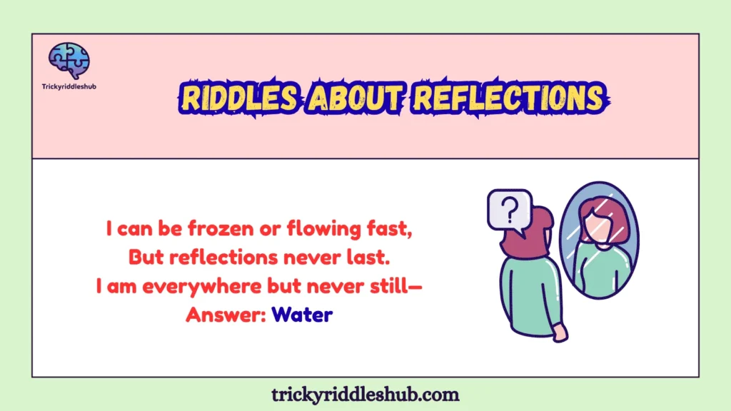 Riddles about reflections