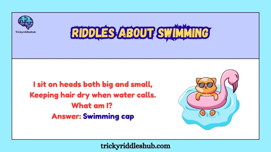 Riddles about Swimming
